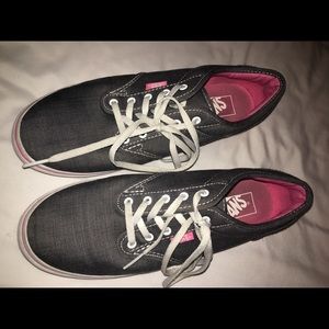 Pink & Grey vans